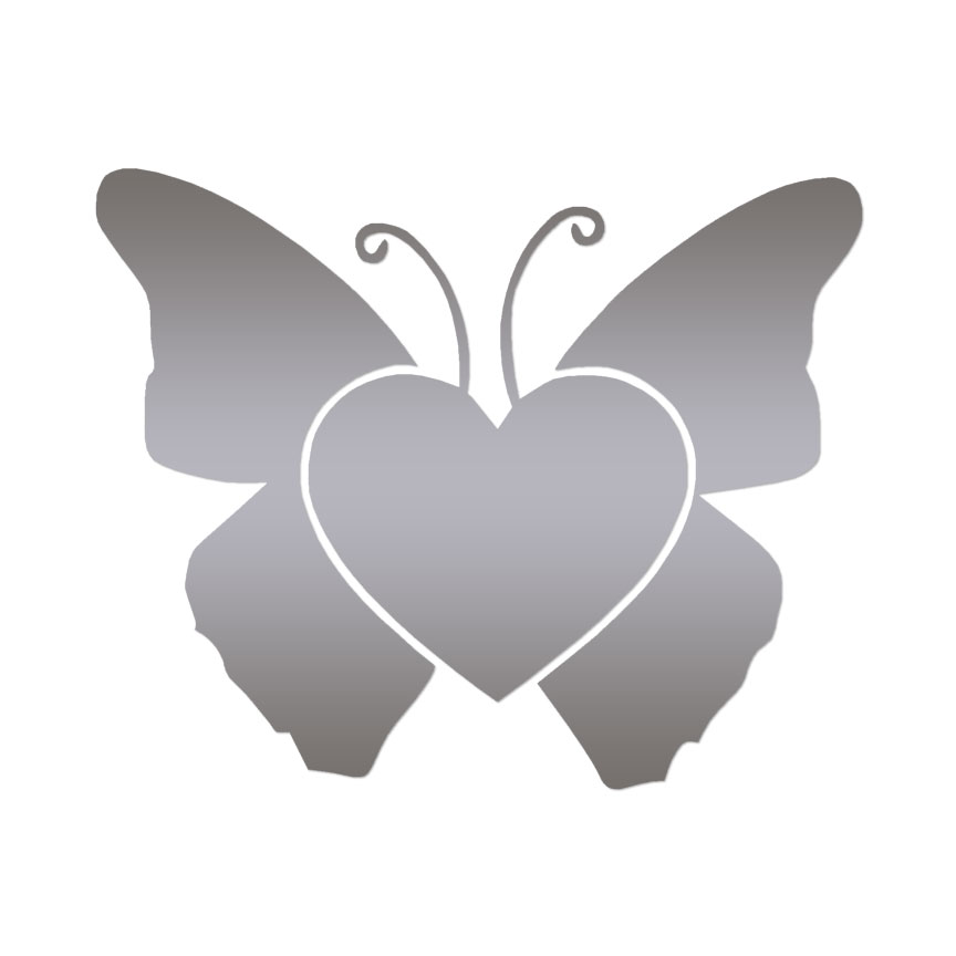 OKAY バタフライハート　絵画　ハート　蝶々 OKAY バタフライハート 絵画 ハート 蝶々 Butterfly Heart - Vinyl